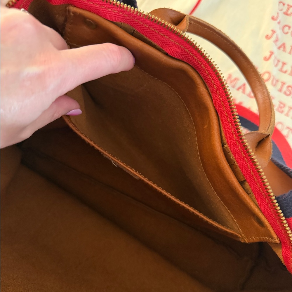 Clare V Le Zip Sac Miel Rustic Leather - Picture 10 of 10